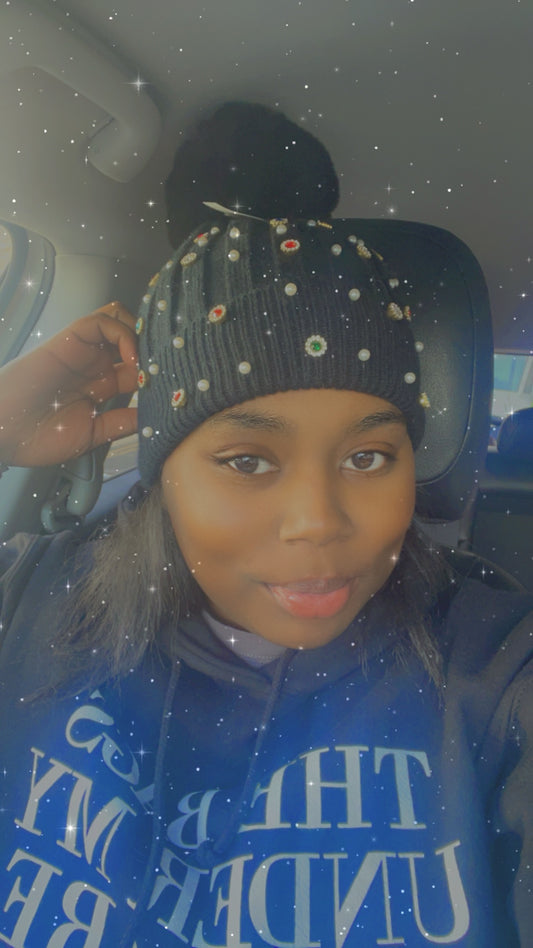 Bedazzle beanie