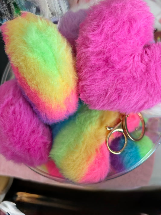 Heart shaped keychain