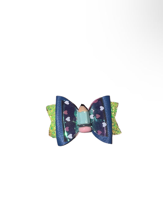Back to school bow