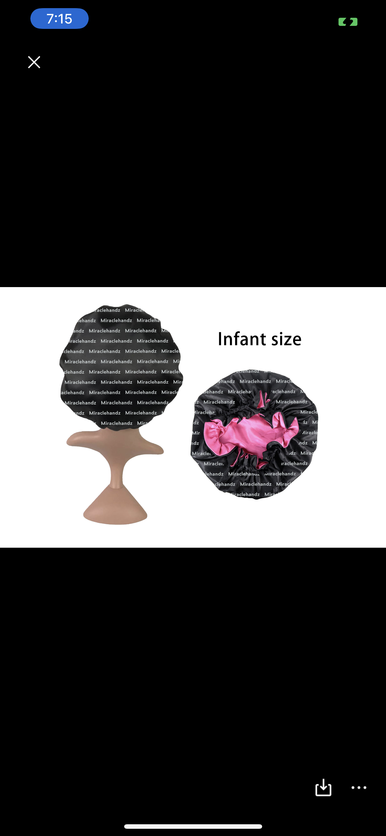 Infant bonnet