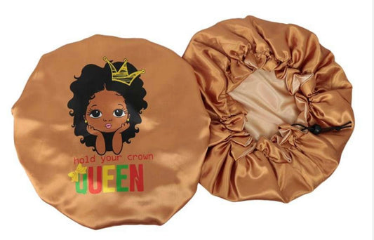 Hold your crown bonnet