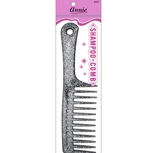 Glitter wide tooth comb